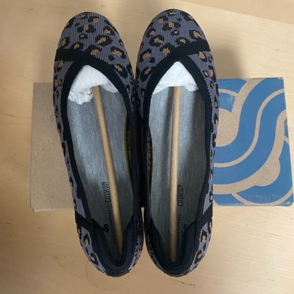 Clarks Women's Carly Wish Ballet Flat Stone Combi Size MULTI - Picture 5 of 8